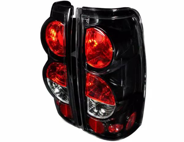 Winjet Altezza Tail Lights Gloss Black Clear Ctwj Gbc