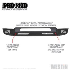 Westin - 2019 - 2022 Ram Westin Pro-Mod Front Bumper - 58-41075