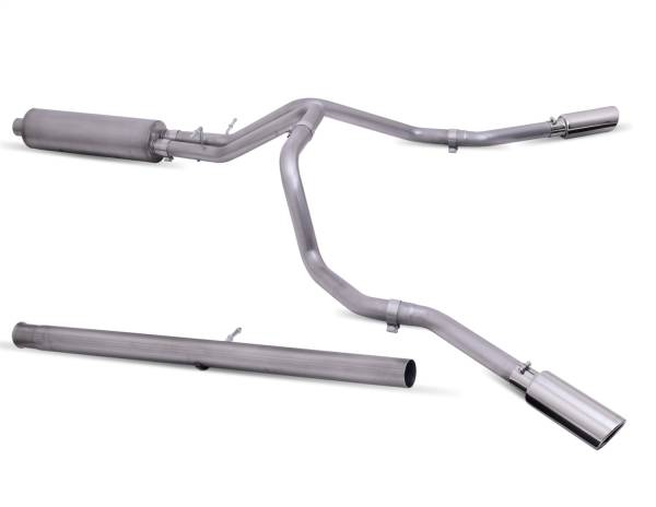 Gibson Performance Exhaust - 2020 - 2021 GMC, Chevrolet Gibson Performance Exhaust Dual Extreme Exhaust System - 65714