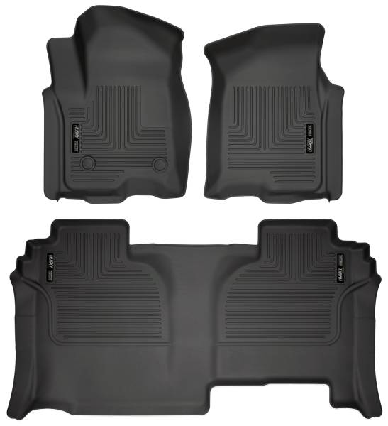 Husky Liners - 2019 - 2022 GMC, Chevrolet Husky Liners Front & 2nd Seat Floor Liners - 94031