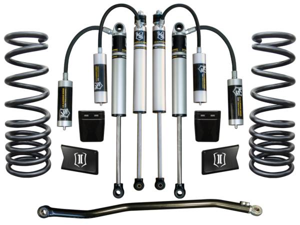 ICON Vehicle Dynamics - 2003 - 2010 Dodge, 2011 - 2013 Ram ICON Vehicle Dynamics 03-12 RAM 2500/3500 4WD 2.5" STAGE 2 SUSPENSION SYSTEM - K212502