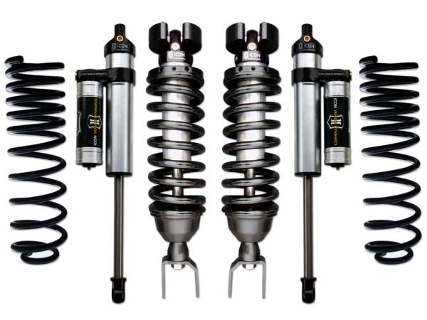 ICON Vehicle Dynamics - 2009 - 2010 Dodge, 2011 - 2022 Ram ICON Vehicle Dynamics 09-18 RAM 1500 4WD .75-2.5" STAGE 3 SUSPENSION SYSTEM - K213003