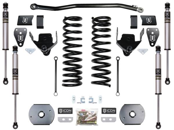 ICON Vehicle Dynamics - 2014 - 2018 Ram ICON Vehicle Dynamics 14-18 RAM 2500 4WD 4.5" STAGE 1 SUSPENSION SYSTEM (AIR RIDE) - K214521A