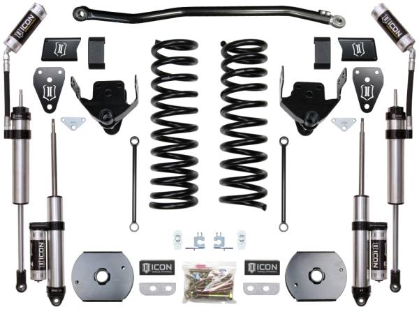 ICON Vehicle Dynamics - 2014 - 2018 Ram ICON Vehicle Dynamics 14-18 RAM 2500 4WD 4.5" STAGE 2 SUSPENSION SYSTEM (AIR RIDE) - K214522A