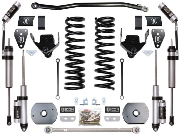 ICON Vehicle Dynamics - 2014 - 2018 Ram ICON Vehicle Dynamics 14-18 RAM 2500 4WD 4.5" STAGE 3 SUSPENSION SYSTEM (AIR RIDE) - K214523A