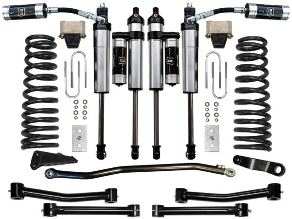 ICON Vehicle Dynamics - 2009 - 2010 Dodge, 2011 - 2012 Ram ICON Vehicle Dynamics 09-12 RAM 2500/3500 4.5" STAGE 4 SUSPENSION SYSTEM - K214553T