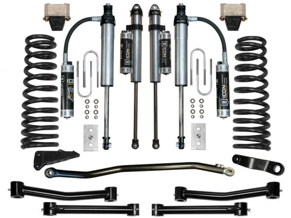 ICON Vehicle Dynamics - 2009 - 2010 Dodge, 2011 - 2013 Ram ICON Vehicle Dynamics 09-12 RAM 2500/3500 4.5" STAGE 5 SUSPENSION SYSTEM - K214554T