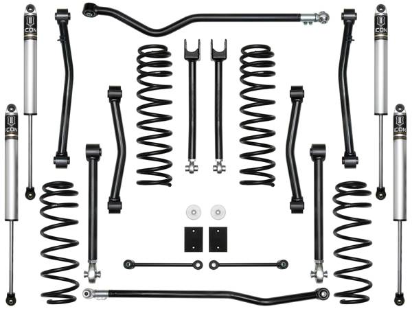 ICON Vehicle Dynamics - 2018 - 2022 Jeep ICON Vehicle Dynamics 18-UP JEEP JL 2.5" STAGE 4 SUSPENSION SYSTEM - K22014