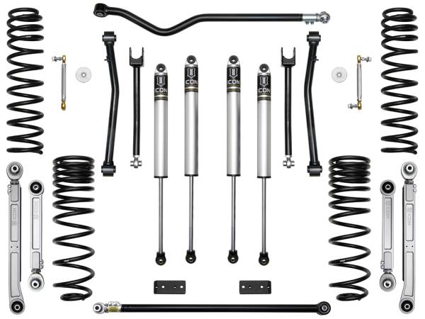 ICON Vehicle Dynamics - 2020 - 2022 Jeep ICON Vehicle Dynamics 20-UP JEEP GLADIATOR 2.5" STAGE 5 SUSPENSION SYSTEM (BILLET) - K22105