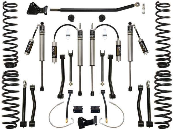 ICON Vehicle Dynamics - 2007 - 2018 Jeep ICON Vehicle Dynamics 07-18 JEEP JK 4.5" STAGE 2 SUSPENSION SYSTEM - K24002