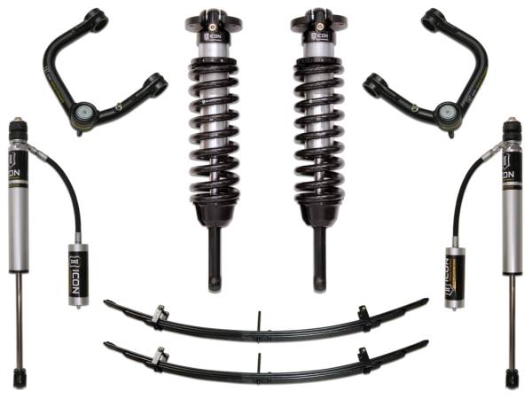 ICON Vehicle Dynamics - 2005 - 2022 Toyota ICON Vehicle Dynamics 05-15 TACOMA 0-3.5"/ 16-UP 0-2.75" STAGE 3 SUSPENSION SYSTEM W TUBULAR UCA - K53003T