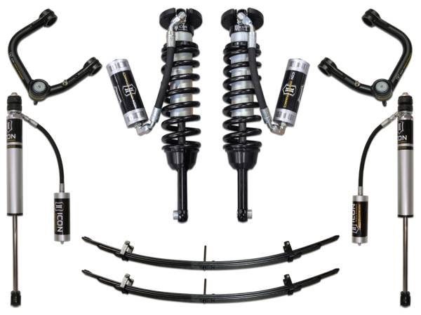 ICON Vehicle Dynamics - 2005 - 2022 Toyota ICON Vehicle Dynamics 05-15 TACOMA 0-3.5"/ 16-UP 0-2.75" STAGE 4 SUSPENSION SYSTEM W TUBULAR UCA - K53004T