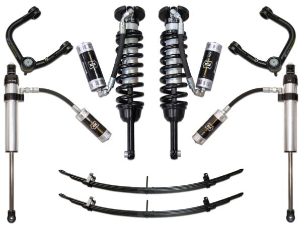 ICON Vehicle Dynamics - 2005 - 2022 Toyota ICON Vehicle Dynamics 05-15 TACOMA 0-3.5"/ 16-UP 0-2.75" STAGE 5 SUSPENSION SYSTEM W TUBULAR UCA - K53005T