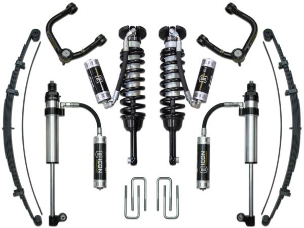 ICON Vehicle Dynamics - 2005 - 2022 Toyota ICON Vehicle Dynamics 05-15 TACOMA 0-3.5"/ 16-UP 0-2.75" STAGE 8 SUSPENSION SYSTEM W TUBULAR UCA - K53008T