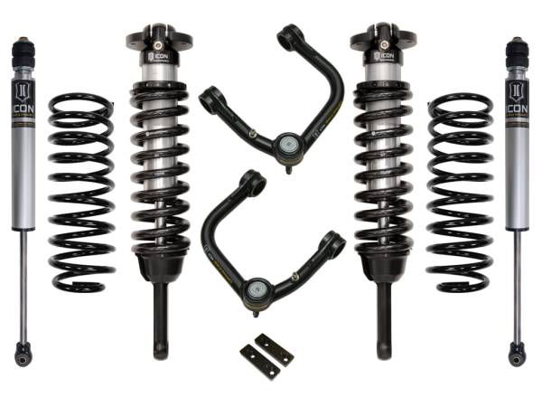 ICON Vehicle Dynamics - 2010 - 2022 Toyota ICON Vehicle Dynamics 10-UP FJ/10-UP 4RUNNER 0-3.5" STAGE 2 SUSPENSION SYSTEM W TUBULAR UCA - K53062T