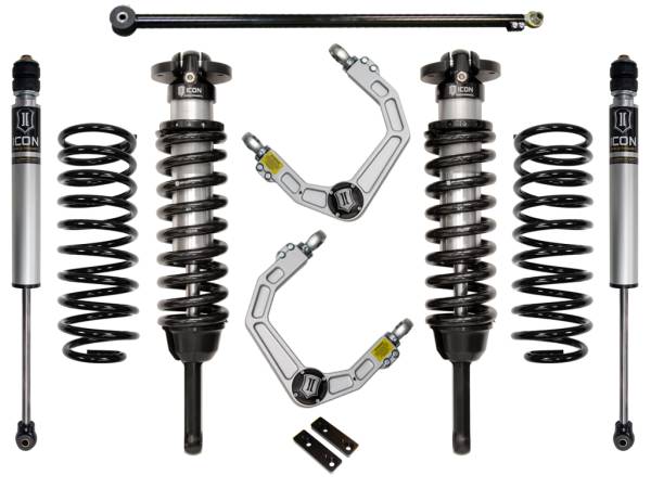 ICON Vehicle Dynamics - 2010 - 2022 Lexus ICON Vehicle Dynamics 10-UP GX460 0-3.5" STAGE 2 SUSPENSION SYSTEM W BILLET UCA - K53182