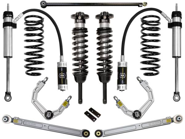 ICON Vehicle Dynamics - 2010 - 2022 Lexus ICON Vehicle Dynamics 10-UP GX460 0-3.5" STAGE 4 SUSPENSION SYSTEM W BILLET UCA - K53184