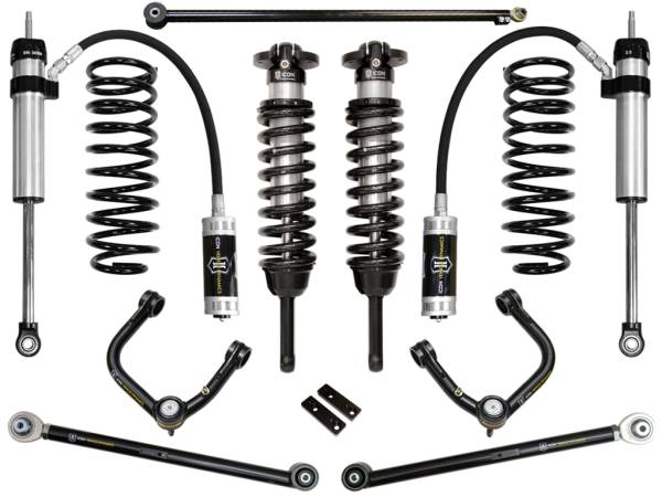 ICON Vehicle Dynamics - 2010 - 2022 Lexus ICON Vehicle Dynamics 10-UP GX460 0-3.5" STAGE 4 SUSPENSION SYSTEM W TUBULAR UCA - K53184T