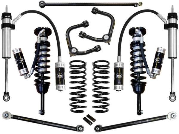 ICON Vehicle Dynamics - 2010 - 2022 Lexus ICON Vehicle Dynamics 10-UP GX460 0-3.5" STAGE 5 SUSPENSION SYSTEM W TUBULAR UCA - K53185T