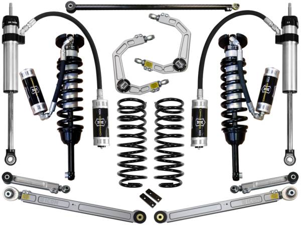 ICON Vehicle Dynamics - 2010 - 2022 Lexus ICON Vehicle Dynamics 10-UP GX460 0-3.5" STAGE 6 SUSPENSION SYSTEM W BILLET UCA - K53186