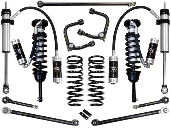 ICON Vehicle Dynamics - 2010 - 2022 Lexus ICON Vehicle Dynamics 10-UP GX460 0-3.5" STAGE 6 SUSPENSION SYSTEM W TUBULAR UCA - K53186T