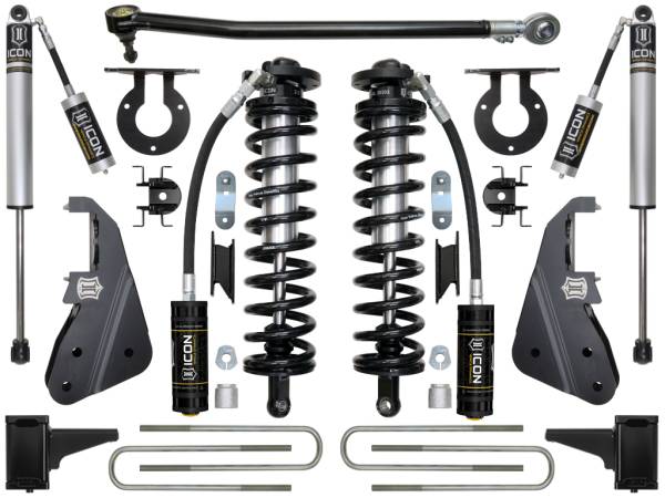 ICON Vehicle Dynamics - 2017 - 2022 Ford ICON Vehicle Dynamics 17-UP FORD F-250/F-350 4-5.5" STAGE 1 COILOVER CONVERSION SYSTEM - K63151