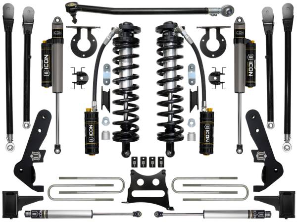 ICON Vehicle Dynamics - 2017 - 2022 Ford ICON Vehicle Dynamics 17-UP FORD F-250/F-350 4-5.5" STAGE 5 COILOVER CONVERSION SYSTEM - K63155