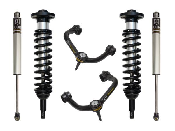 ICON Vehicle Dynamics - 2009 - 2013 Ford ICON Vehicle Dynamics 09-13 FORD F150 4WD 0-2.63" STAGE 2 SUSPENSION SYSTEM W TUBULAR UCA - K93002T