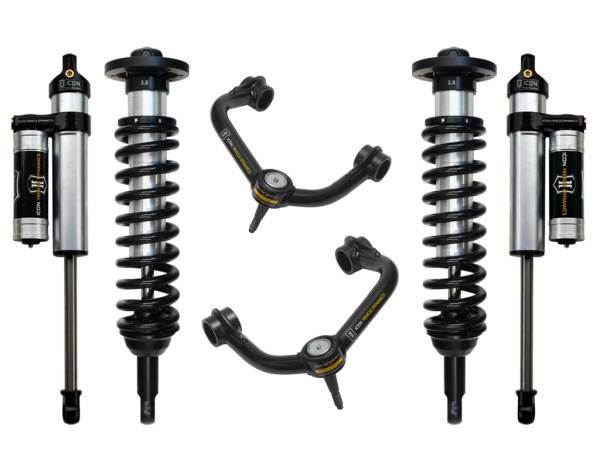 ICON Vehicle Dynamics - 2009 - 2013 Ford ICON Vehicle Dynamics 09-13 FORD F150 4WD 0-2.63" STAGE 3 SUSPENSION SYSTEM W TUBULAR UCA - K93003T