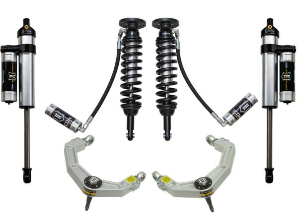 ICON Vehicle Dynamics - 2009 - 2013 Ford ICON Vehicle Dynamics 09-13 FORD F150 2WD 1.75-2.63" STAGE 3 SUSPENSION SYSTEM W BILLET UCA - K93012