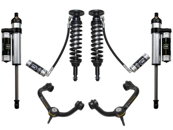 ICON Vehicle Dynamics - 2009 - 2013 Ford ICON Vehicle Dynamics 09-13 FORD F150 2WD 1.75-2.63" STAGE 3 SUSPENSION SYSTEM W TUBULAR UCA - K93012T