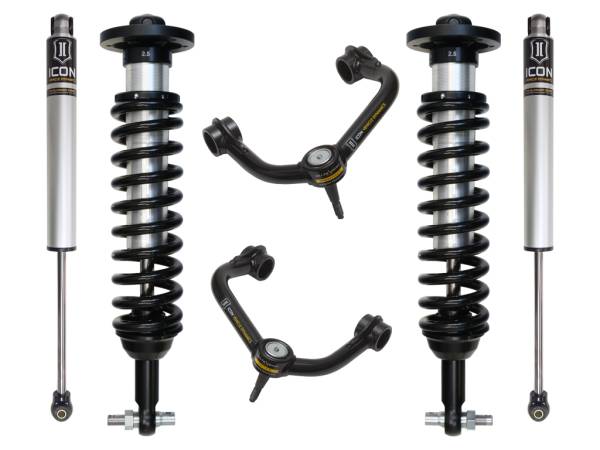 ICON Vehicle Dynamics - 2015 - 2020 Ford ICON Vehicle Dynamics 2015-2020 FORD F150 4WD 0-2.63" STAGE 2 SUSPENSION SYSTEM W TUBULAR UCA - K93082T