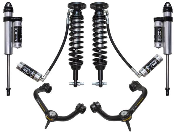 ICON Vehicle Dynamics - 2015 - 2020 Ford ICON Vehicle Dynamics 2015-2020 FORD F150 4WD 2-2.63" STAGE 4 SUSPENSION SYSTEM W TUBULAR UCA - K93084T