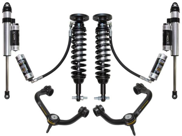 ICON Vehicle Dynamics - 2015 - 2020 Ford ICON Vehicle Dynamics 2015-2020 FORD F150 2WD 1.75-3" STAGE 5 SUSPENSION SYSTEM W TUBULAR UCA - K93095T