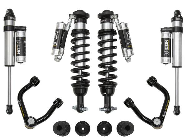 ICON Vehicle Dynamics - 2019 - 2022 Ford ICON Vehicle Dynamics 19-UP FORD RANGER 0-3.5" STAGE 4 SUSPENSION SYSTEM W TUBULAR UCA - K93204T