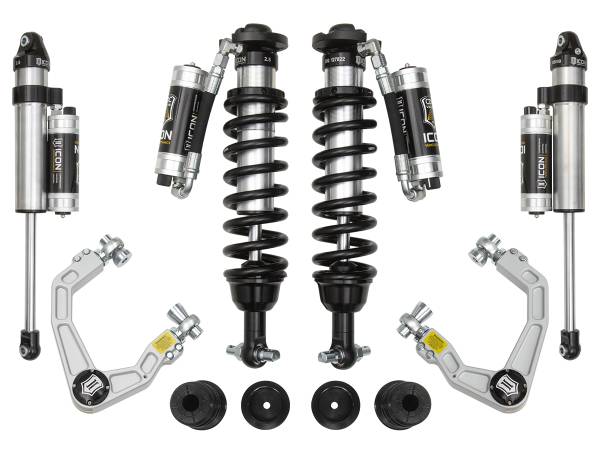 ICON Vehicle Dynamics - 2019 - 2022 Ford ICON Vehicle Dynamics 19-UP FORD RANGER 0-3.5" STAGE 5 SUSPENSION SYSTEM W BILLET UCA - K93205