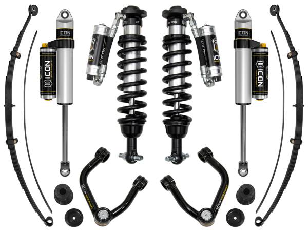 ICON Vehicle Dynamics - 2019 - 2022 Ford ICON Vehicle Dynamics 19-UP FORD RANGER 0-3.5" STAGE 8 SUSPENSION SYSTEM W TUBULAR UCA - K93208T