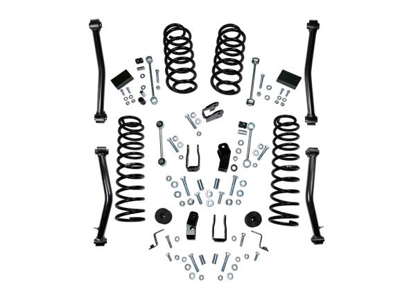 Superlift - 2018 - 2023 Jeep Superlift 4" Lift Kit - 18-20 Wrangler JL Unlimited - w/ Shock Brackets - K176