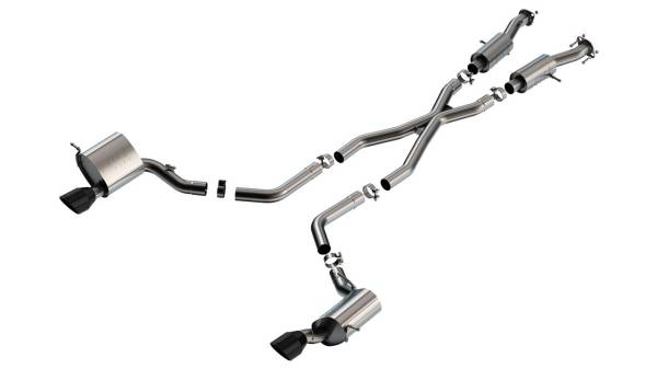 Borla - 2015 - 2021 Jeep Borla Cat-Back™ Exhaust System - S-Type - 140632CB