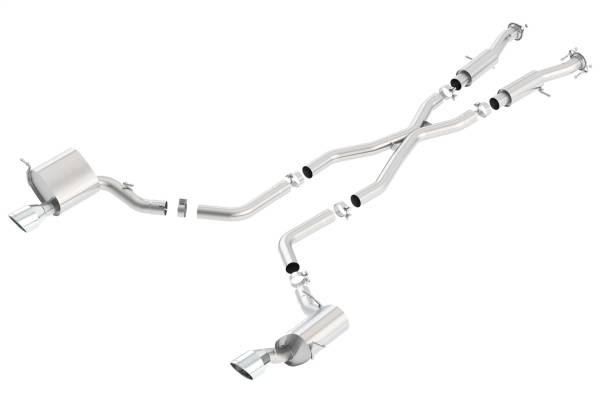 Borla - 2015 - 2021 Jeep Borla Cat-Back Exhaust System - ATAK - 140633