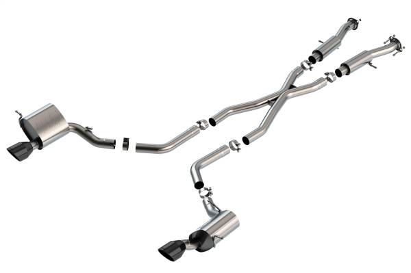 Borla - 2015 - 2021 Jeep Borla Cat-Back™ Exhaust System - ATAK® - 140633CB