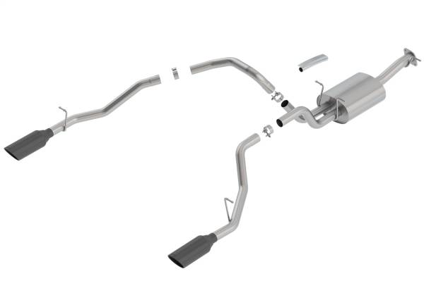 Borla - 2019 - 2022 Ram Borla Cat-Back™ Exhaust System - Touring - 140758BC