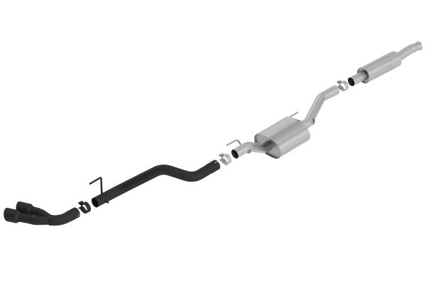 Borla - 2020 - 2022 Jeep Borla Cat-Back™ Exhaust System - S-Type - 140812CB