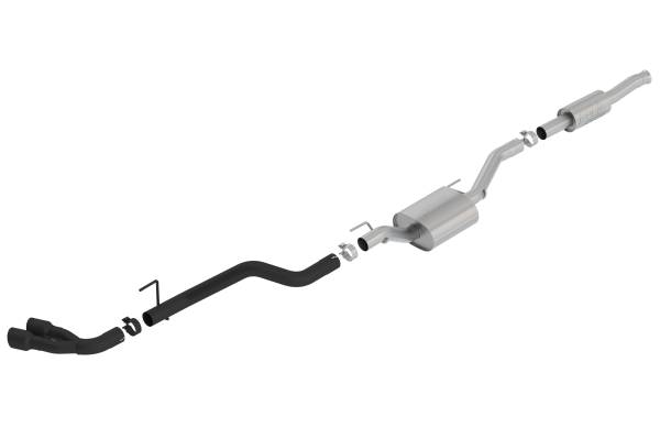 Borla - 2020 - 2022 Jeep Borla Cat-Back™ Exhaust System - ATAK® - 140813CB