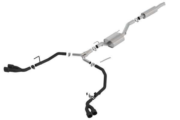 Borla - 2020 - 2022 Jeep Borla Cat-Back™ Exhaust System - S-Type - 140815CB