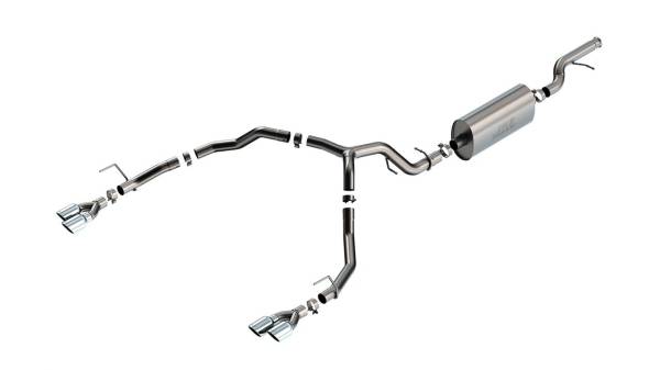 Borla - 2021 - 2022 Chevrolet Borla Cat-Back™ Exhaust System - Touring - 140856