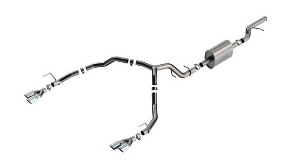 Borla - 2021 - 2022 Chevrolet Borla Cat-Back™ Exhaust System - S-Type - 140857