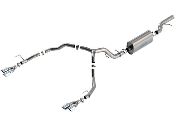 Borla - 2021 - 2022 Chevrolet Borla Cat-Back™ Exhaust System - Touring - 140858