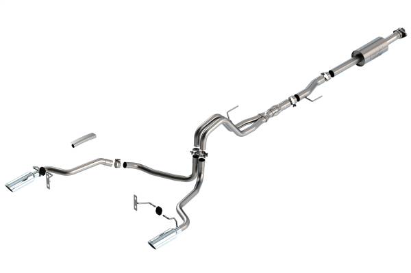 Borla - 2021 - 2022 Ford Borla Cat-Back™ Exhaust System - ATAK® - 140867