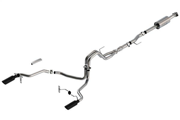 Borla - 2021 - 2022 Ford Borla Cat-Back™ Exhaust System - ATAK® - 140867BC